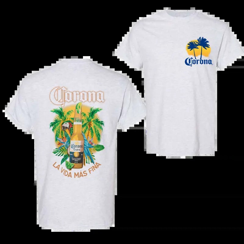 Corona Extra La Vida Mas Fina Bottle T-shirt, Fashion For All Tastes, Gildan Unisex Tee Hoodie, Sweatshirt | GrindPrints.com