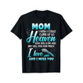 [Cotton Angel T-Shirt] Casual Cotton "Mom My Angel in Heaven" Men's T-Shirt