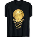 [Cotton Basketball Tee] 100% Cotton Men's Basketball Graphic T-Shirt