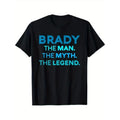 Cotton Brady Man Myth Legend Black Halloween Thanksgiving Family Friends Made USA T-Shirts, Hoodie, Sweatshirt