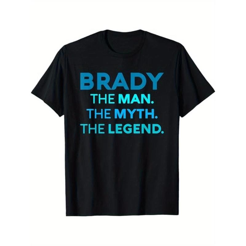 Cotton Brady Man Myth Legend Black Halloween Thanksgiving Family Friends Made USA T-Shirts, Hoodie, Sweatshirt