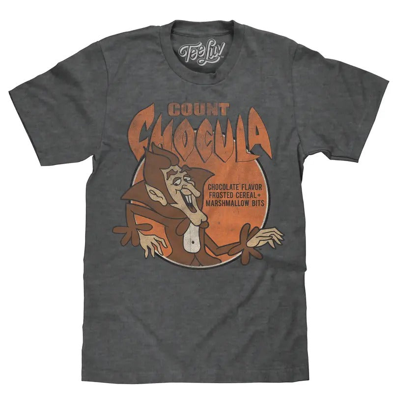 Count Chocula T-Shirt - Gray Hoodie, Sweatshirt | GrindPrints.com