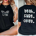 Country Music Vintage Shirt, Yeah Sure Okay T-Shirt, K Ballerini Shirt Hoodie, Sweatshirt | GrindPrints.com