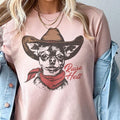 Country Raise Hell Tee Chihuahua Raise Hell Tshirt Funny Cowboy Dog Raise Hell Sweatshirt Country Raise Hell Graphic...