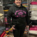 Country girl Black Hooded Sweatshirt Heavyweight T-Shirts, Hoodie | GrindPrints.com