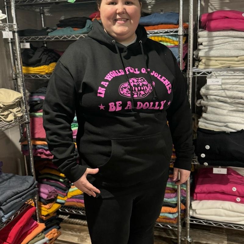 Country girl Black Hooded Sweatshirt Heavyweight T-Shirts, Hoodie | GrindPrints.com