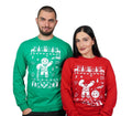Couple Christmas Funny Outfits, Gift For Christmas Sweater, Party Shirts, Gingerbread Cookies Matching Sweatshirt, Long...