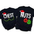 Couples Shirts Funny Shirt Couple Chest Nuts Shirt Boyfriend Husband Ugly T-Shirts, Hoodie, Sweatshirt