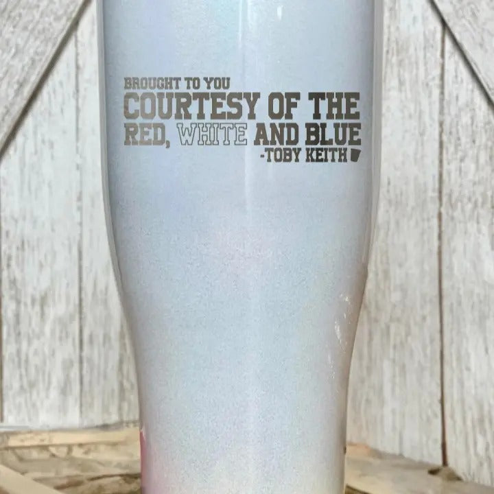 Courtesy Of The Red, White, And Blue Tumbler T-Shirts, Hoodie, Sweatshirt | GrindPrints.com