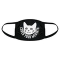 Cover Your Meow Face Mask Funny Crazy Cat Lady Graphic Novelty Nose And Mouth Covering Funny Masks for Adults Funny Cat ...