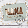 Cow Print Mama Sweatshirt with Names - CHOOSE ANY NAME T-Shirts, Hoodie | GrindPrints.com