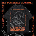 Cowboy Bebop Heavy Oversized Dyenomite Mineral Wash T-Shirt Unisex Anime T-Shirt Streetwear & Gym Style Classic Cotton...