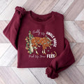 Cowboy Christmas Sweater, Giddy Up Jingle Horse Pick Up Your Feet, Howdy Country Christmas Horse, Cowgirl Shirt,...