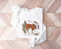 Cowboy Christmas Sweater, Howdy Country Christmas Horse Hoodie, Christmas Sweatshirt Cotton Menswear T-Shirts