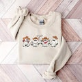 Cowboy Ghosts Sweatshirt, Halloween Cowgirl Ghosts Sweatshirt, Howdy Halloween Shirt Shirt, Ghost Boo Shirt, Western Cute...