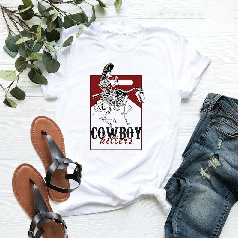 Cowboy Killer Graphic Tee ,Marlboro Cowboy Killer Shirt, Cowboy Killer T-shirt, Cowgirl Shirt, Retro Shirt, Country...