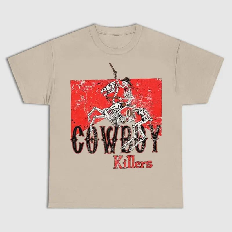 Cowboy Killers Cotton T-Shirt ,Malboro Shirt, S to 4XL Hoodie, Sweatshirt | GrindPrints.com