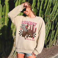 Cowboy Take Me Away, Western, Country, Sweatshirt, Valentine's Day, Crew Neck, Women's, Crewneck, Valentine's Day, Love,...