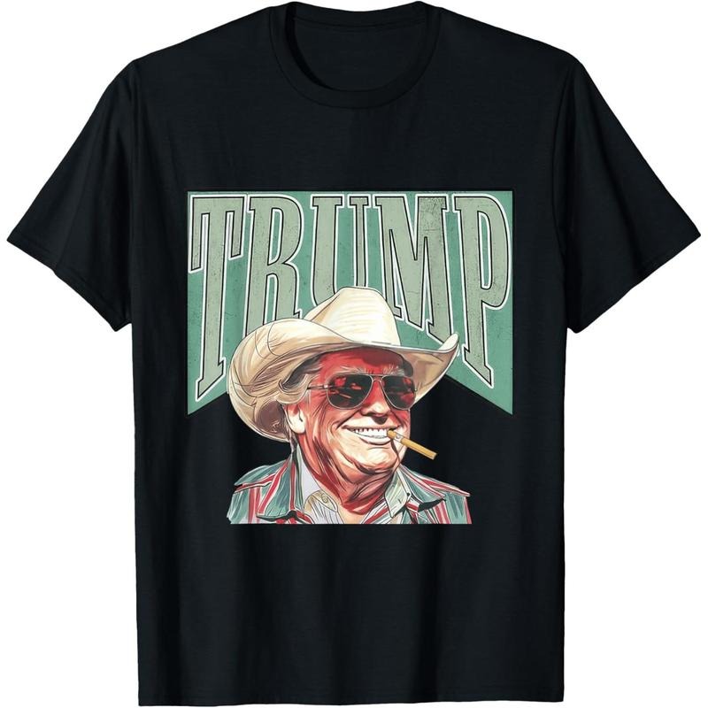 Cowboy Western Make America Great Trump Daddy T-Shirt made in usa Hoodie, Sweatshirt | GrindPrints.com
