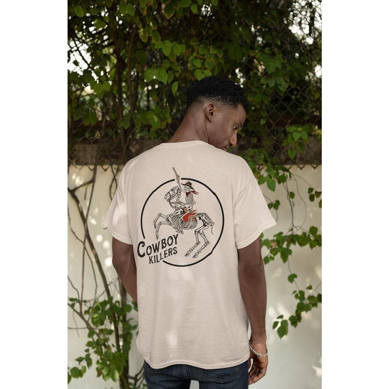 Cowboy marlboro Rodeo 90s 2 sides T-Shirt,skeleton shirt Vintage 2000s Graphic Western Shirt, Retro Cowboy Tee, Rodeo...