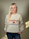 Cowboys and Angels Sweatshirt T-Shirts, Hoodie | GrindPrints.com