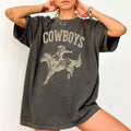 Cowboys, Bronco Rider, Cowboy, Western, Horse, Tshirt, Women's Crew Neck, Crewneck Hoodie, Sweatshirt | GrindPrints.com