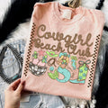 Cowgirl Beach Club Collage Tee, vintage crewneck sweatshirts,western outfits women, cowgirl outfits, western clothing...