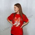 Cowgirl Christmas Tshirt Hoodie, Sweatshirt | GrindPrints.com