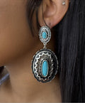 Cowgirl Teardrop Earrings Classic Round Shape Lightweight Construction T-Shirts, Hoodie, Sweatshirt