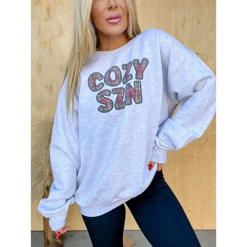 Cozy Szn Graphic Top T-Shirts, Hoodie, Sweatshirt | GrindPrints.com