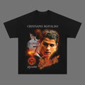 Cr7 T-Shirt, Ronaldo Vintage Tee, Unisex Soccer Shirt, Sport Graphic Tees, Menswear Womenswear Streetwear Hoodie, Sweatshirt