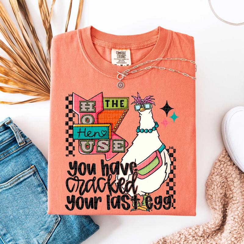 Cracked Your Last Egg DTF Transfers - THIS IS NOT A SHIRT Hoodie, Sweatshirt | GrindPrints.com
