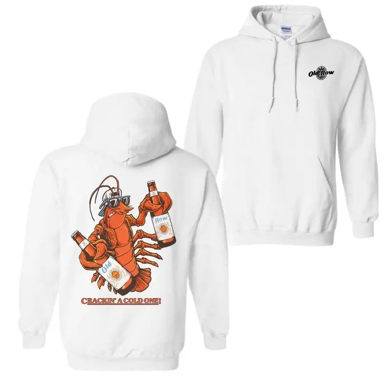 Crackin' A Cold One Pocket T-Shirt, Hoodie for men for women, 2 sides full color Sweatshirt | GrindPrints.com