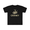Cranky T-shirt, Funny Fishing Shirt, Fishing Reel Tee, Fisherman Gift, Fisher Man Tee, Fishing Dad Gift, Fish Lover...