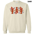 Crawfish Mardi Gras Sweatshirt T-Shirts, Hoodie | GrindPrints.com