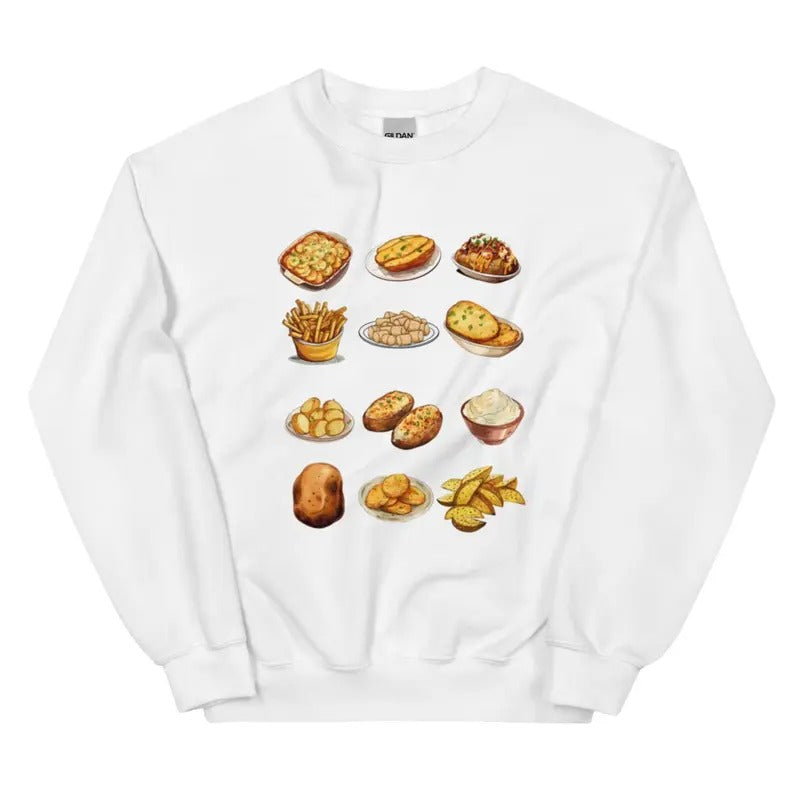 Crazy For Potatoes Unisex T-Shirt, Sweatshirt, Hoodie, Trending 2024 | GrindPrints.com
