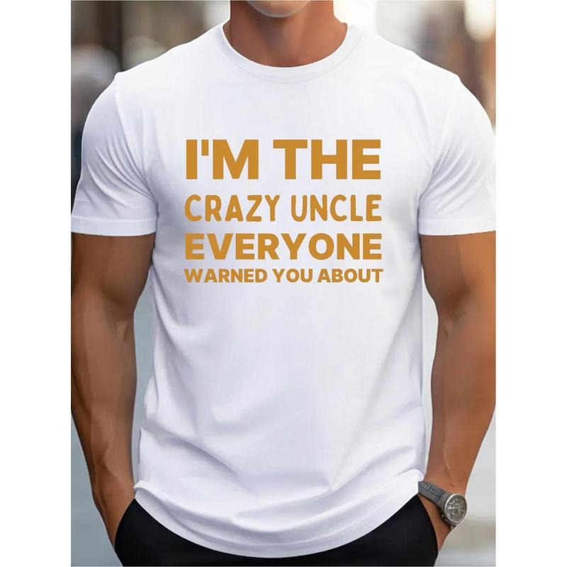 Crazy Uncle Warning G500 pure cotton men's T-shirt comfort fit Made in USA Hoodie, Sweatshirt | GrindPrints.com