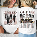 Creed Summer Of 99 Tour Shirt, Music 2 Sides Creed World Tour 2024 Concert 2 Side Unisex Shirt, Band Merch Gift Hoodie,...
