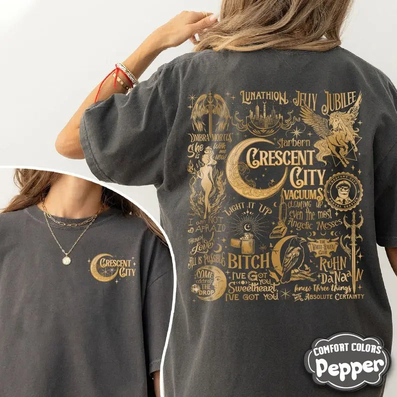 Crescent City shirt , Jelly Jubilee shirt, Umbra Mortis shirt, Sarah J Maas Merch, House of Flame and Shadow shirt,...