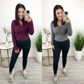 Cropped Quarter Zip Top *Final Sale* T-Shirts, Hoodie, Sweatshirt | GrindPrints.com
