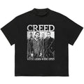 Crre.ed Band T-Shirt Trendy Fit Trendy, Viral, and On-Point Edgy Streetwear Hoodie, Sweatshirt | GrindPrints.com