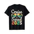 Cruise Squad 2025 Family Reunion, Summer Vacation T-Shirt made in usa Hoodie, Sweatshirt | GrindPrints.com