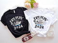 Cruising Crew 2024 T-Shirt, Matching Family Vacation Shirts, Friends Cruise Trip Tee, Cruise Squad Shirt, Summer Boat...
