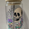 Crystals and Coffee 16 oz glass Tumbler T-Shirts, Hoodie, Sweatshirt | GrindPrints.com