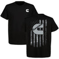 Cummin American Flag Men 2-sided Shirt Car Parts Shirt For Car Enthusiast Casual Cotton Top, Menswear Car Parts Short...