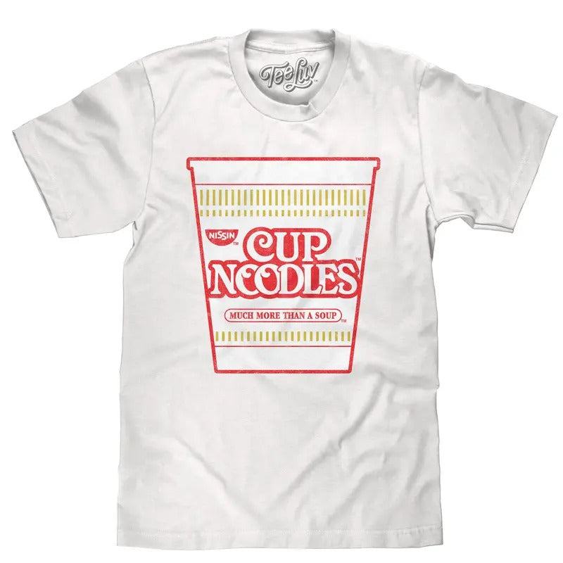 Cup Noodles T-Shirt - White Hoodie, Sweatshirt | GrindPrints.com