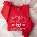 Cupid University Sweatshirt, Cute Valentine's Day Shirt, Funny College Sweatshirt, Love Crewneck Sweatshirt, Cupid...