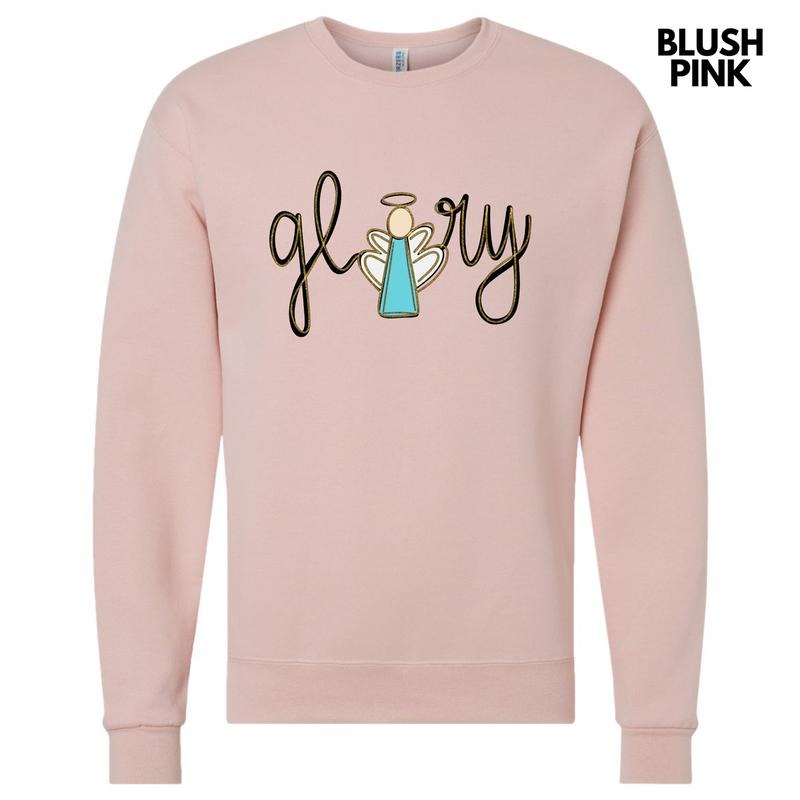 Cursive Glory Angel Sweatshirt 'NLB' T-Shirts, Hoodie | GrindPrints.com