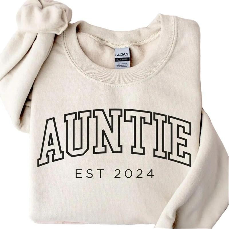 Custom Aunt Sweatshirt - Sister Gift, Aunt Mother's Day T-Shirts, Hoodie | GrindPrints.com
