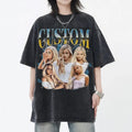 Custom Bootleg Rap Shirt with Personalized Photo - Vintage 90s Graphic T-shirt Top Womenswear Streetwear Tshirt Hoodie,...